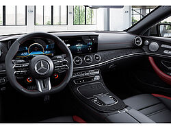 Braunschweig Mercedes-Benz E 53 Innenaufnahme Cockpit