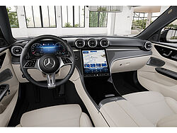 Braunschweig Mercedes-Benz C 300 Innenaufnahme Cockpit