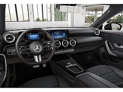 Menden Mercedes-Benz CLA 200 Innenaufnahme Cockpit